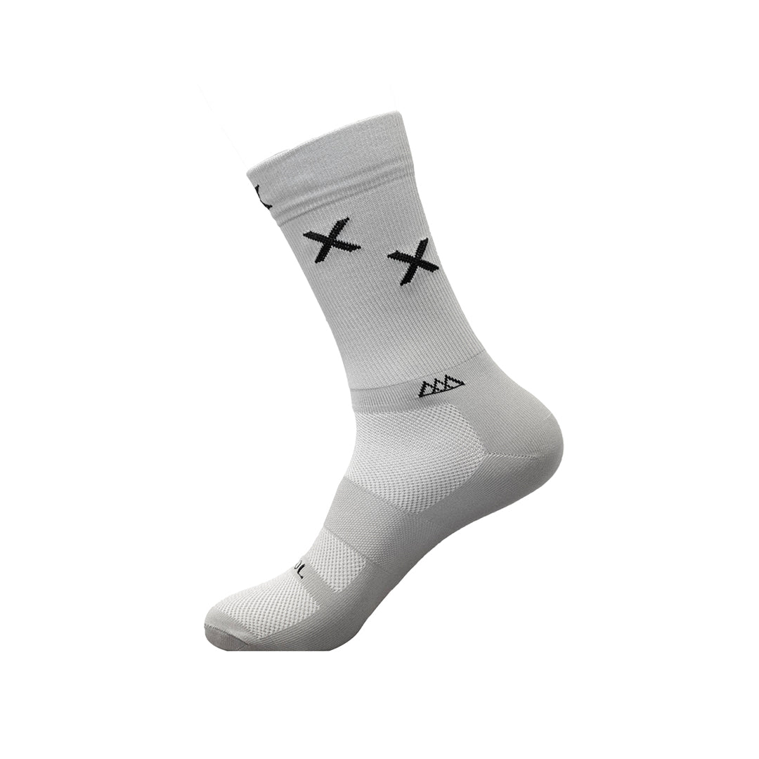 Socks 2Ex Jaspe Negro